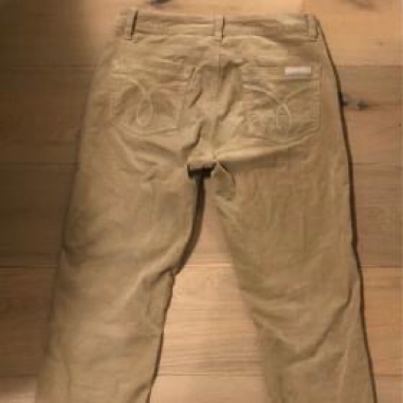 Pants: Calvin Klein-corduroy straight leg/fitted Women’s size: 8 - Picture 2 of 6